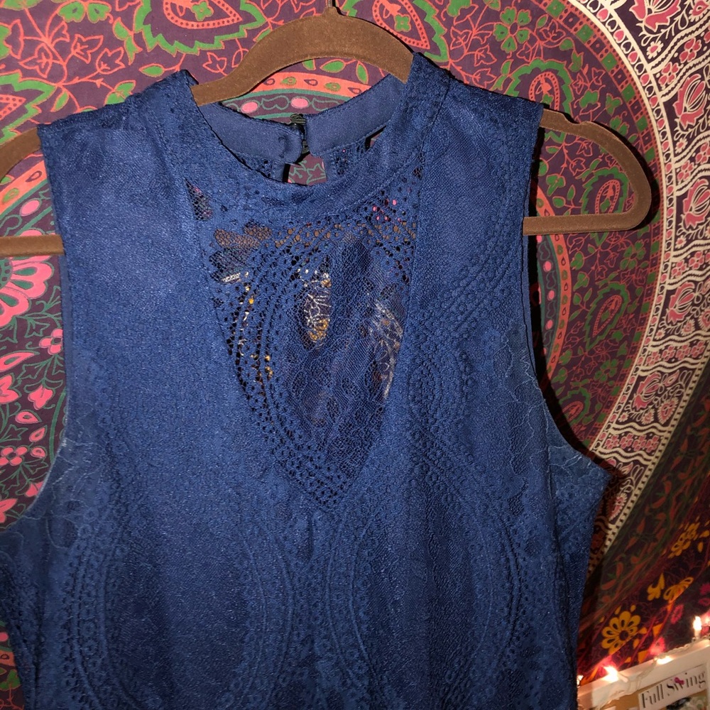 Franchesca’s Navy Shift Dress